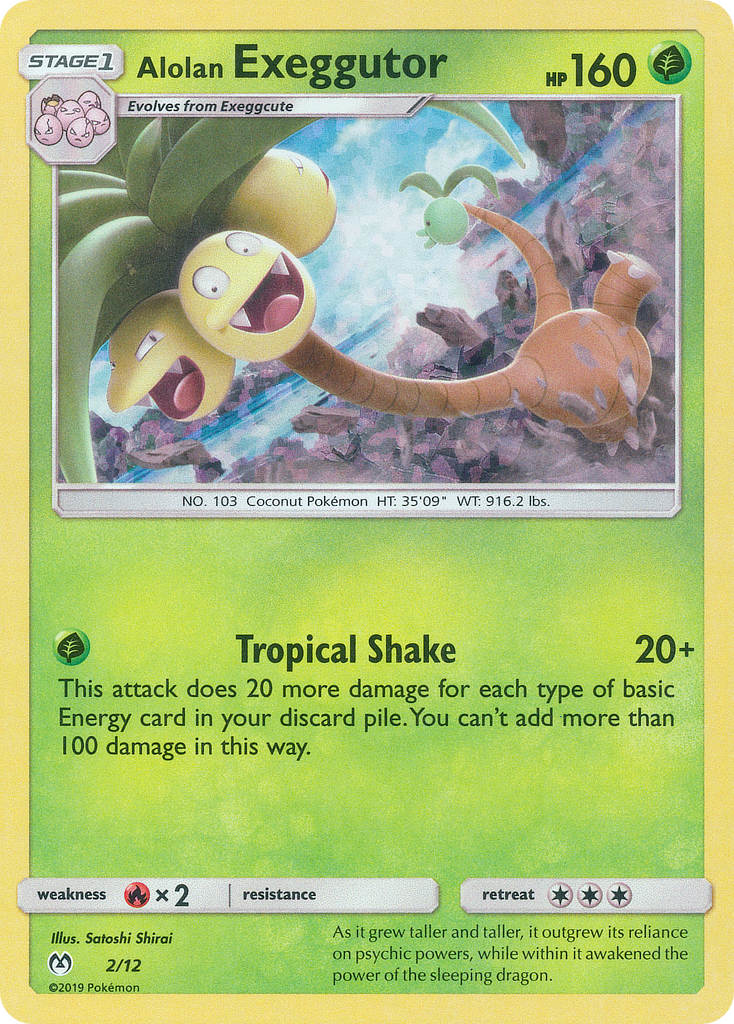 Alolan Exeggutor #2 McDonald's Collection 2019 en