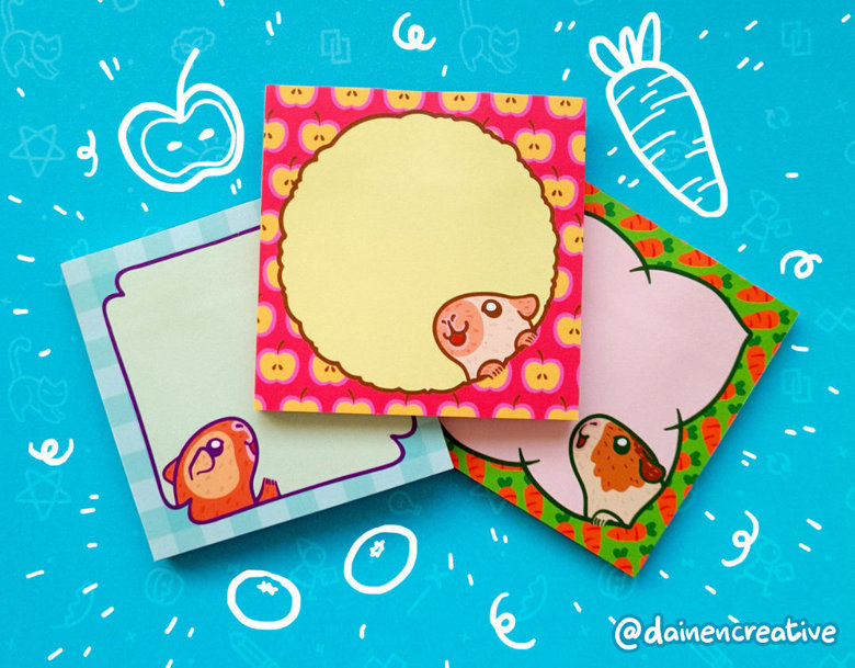 Artist Series - Sticky Notes - Dainencreative - Pop Culture Larrikin 