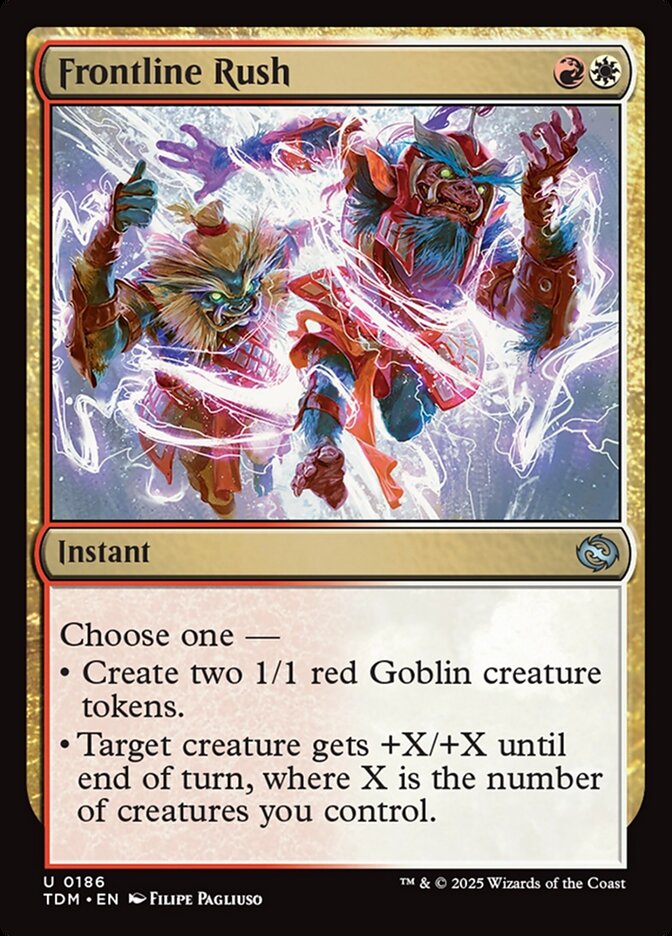 Frontline Rush #186   Tarkir: Dragonstorm en