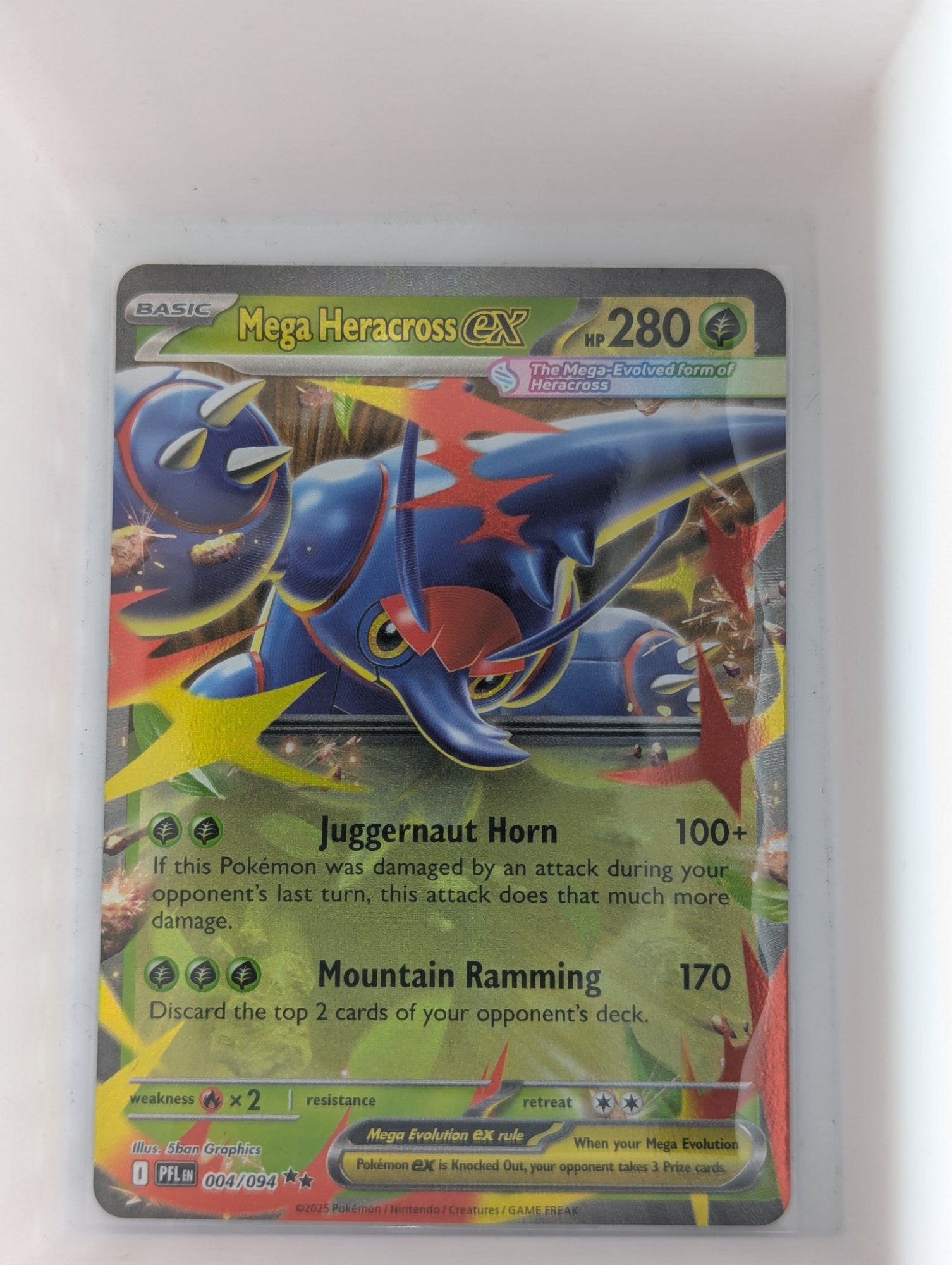 Image of Mega Heracross ex Phantasmal Flames (PFL) #4