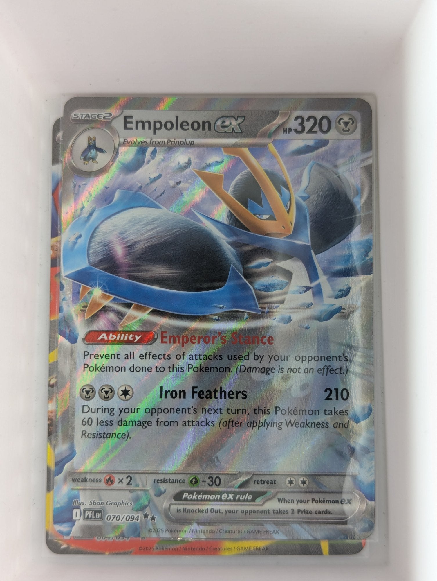 Image of Empoleon ex Phantasmal Flames (PFL) #70