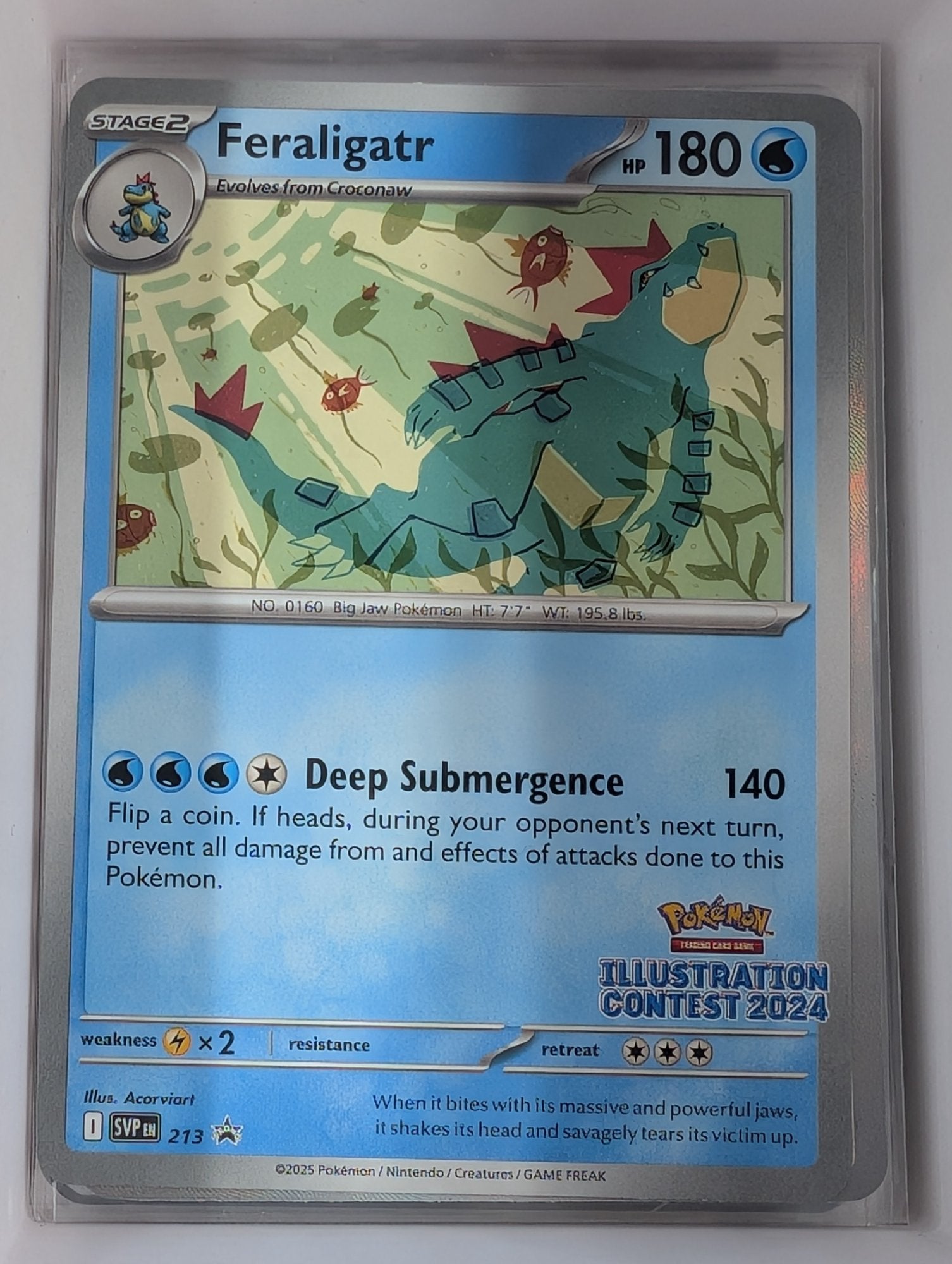 Image of Feraligatr Scarlet and Violet Promos (SVP) #213