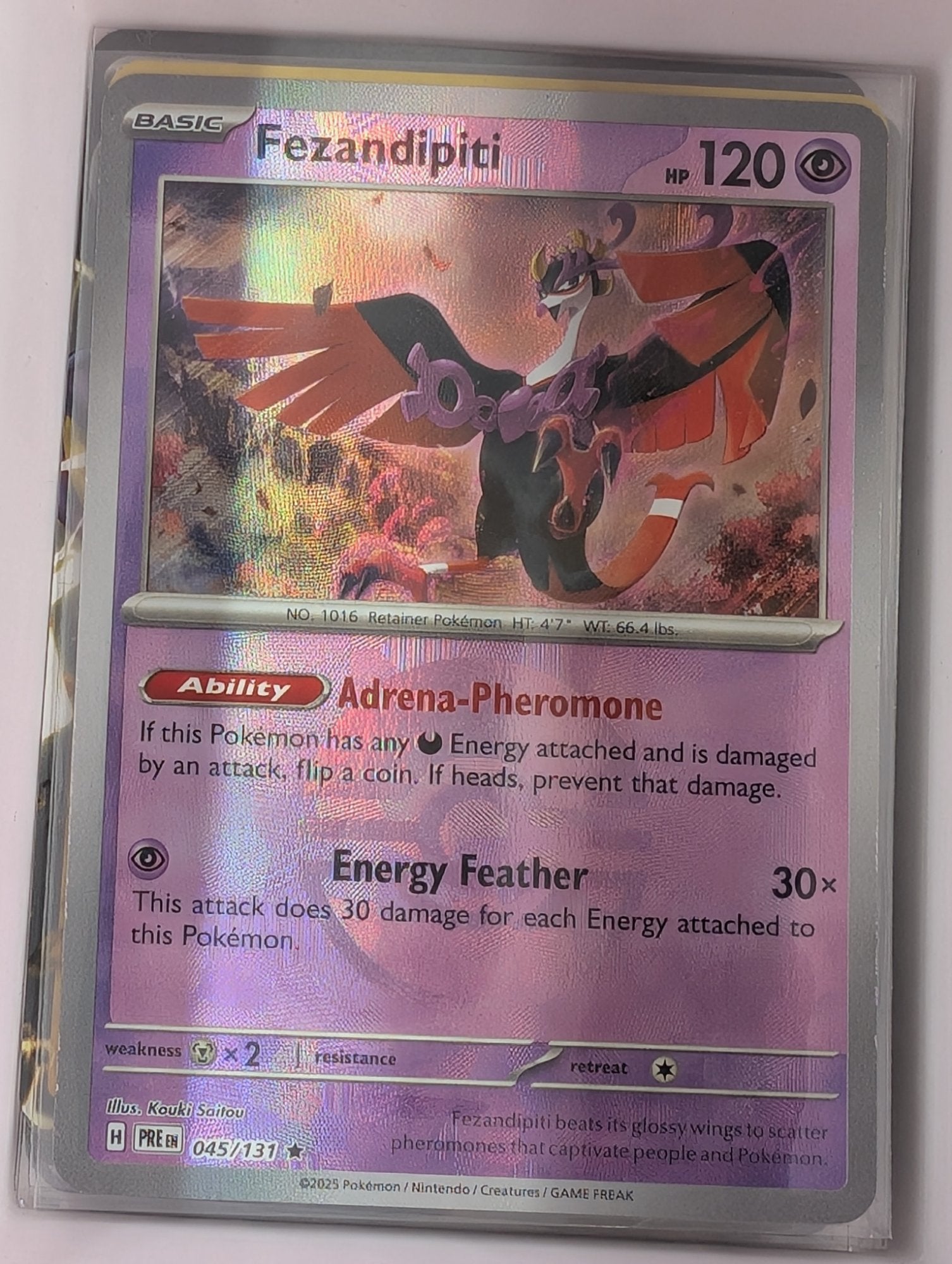 Image of Fezandipiti Prismatic Evolutions (PRE) #45