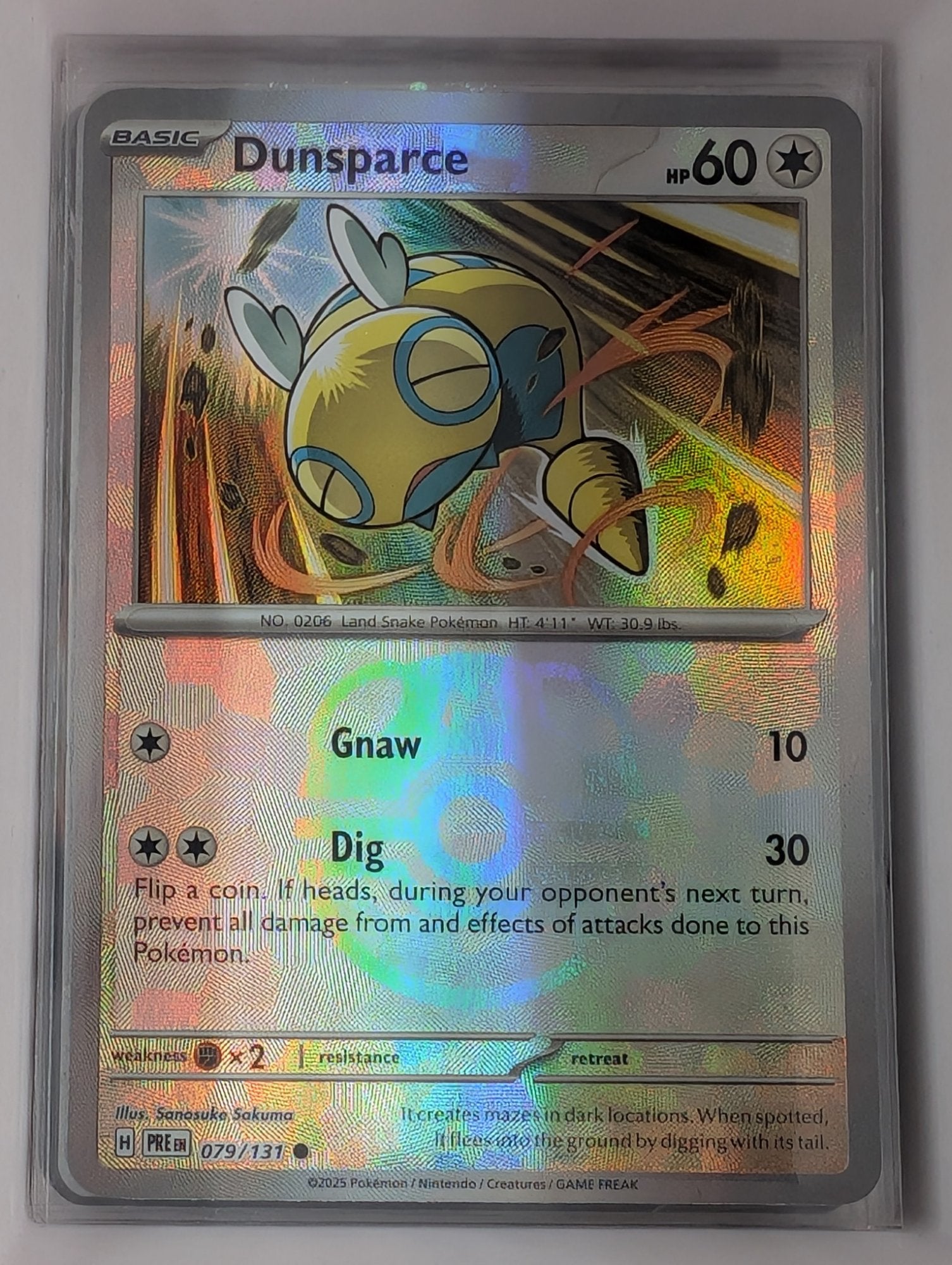 Image of Dunsparce Prismatic Evolutions (PRE) #79