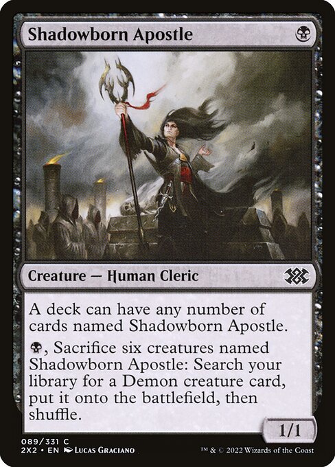 Image of Shadowborn Apostle Double Masters 2022 (2X2) #89