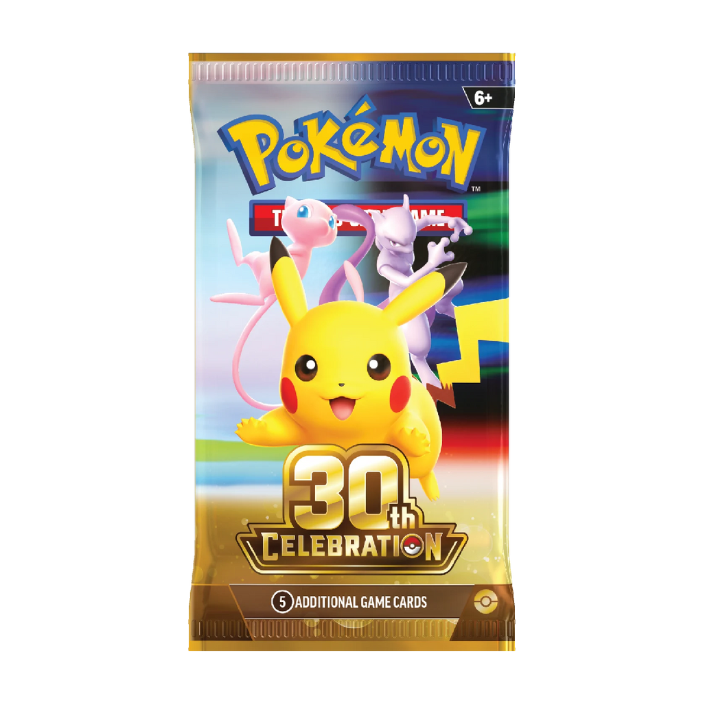 30th Celebration - Booster Pack - Pokemon TCG - product render - Pop Culture Larrikin