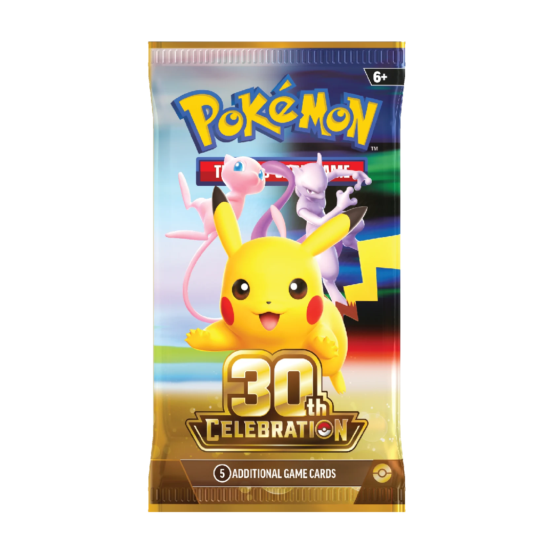30th Celebration - Booster Pack - Pokemon TCG - product render - Pop Culture Larrikin