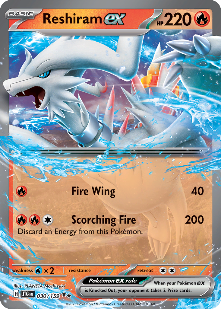 Reshiram ex #30 Journey Together en