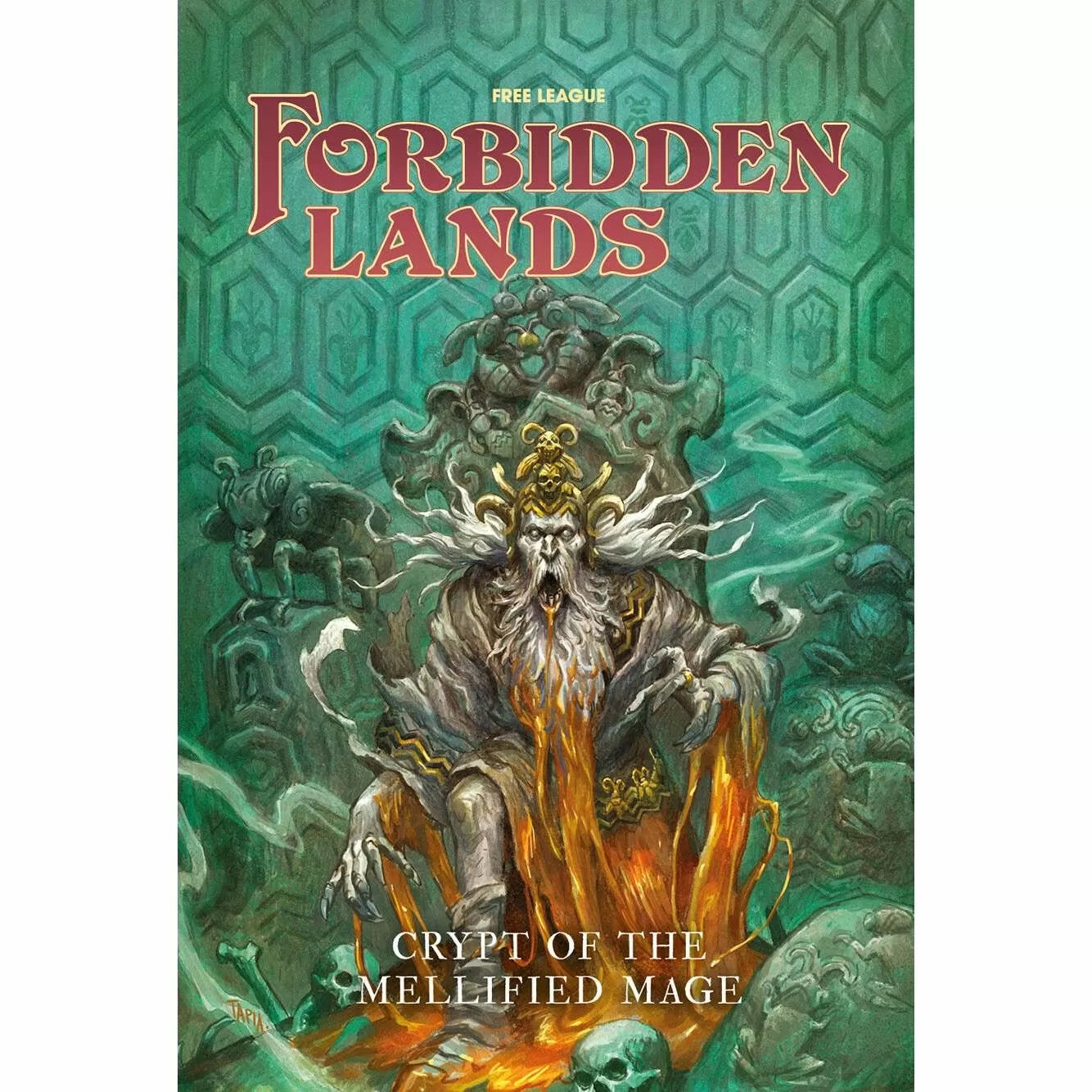 Forbidden Lands RPG - Crypt of the Mellified Mage - TTRPG
