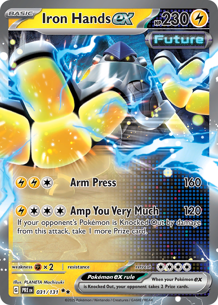 Iron Hands ex #31 Prismatic Evolutions en