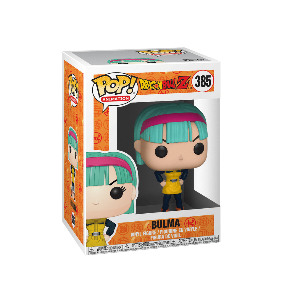 Funko Pop! Dragon Ball Z - Bulma #385 in window box