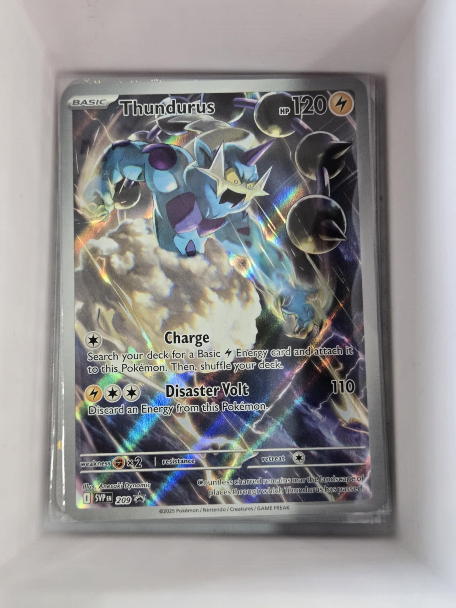 Image of Thundurus Scarlet and Violet Promos (svp) #209
