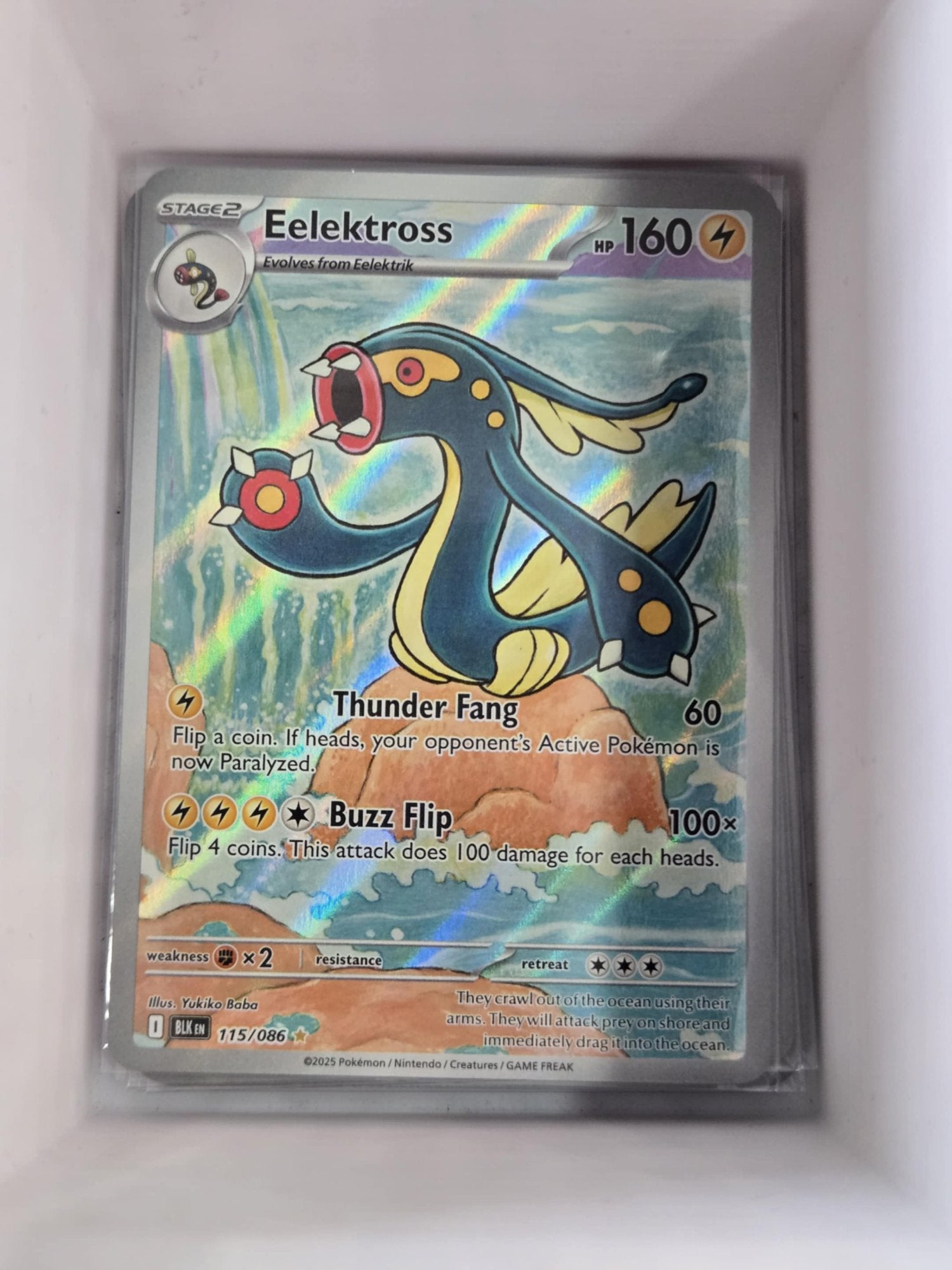 Image of Eelektross Black Bolt (BLK) #115