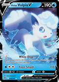 Alolan Vulpix V #33 Silver Tempest en