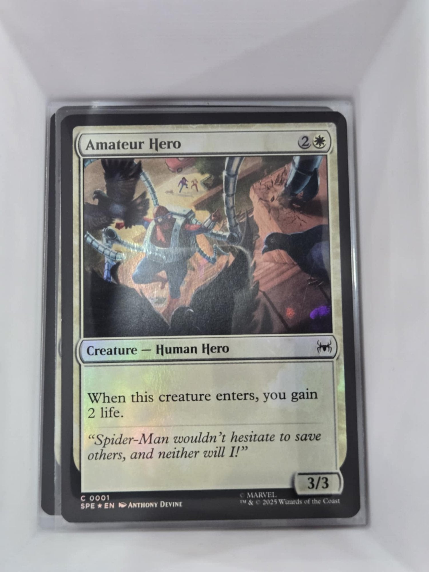 Image of Amateur Hero Marvel's Spider-Man Eternal (SPE) #1