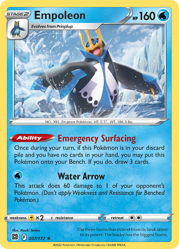 Empoleon #37 Brilliant Stars en