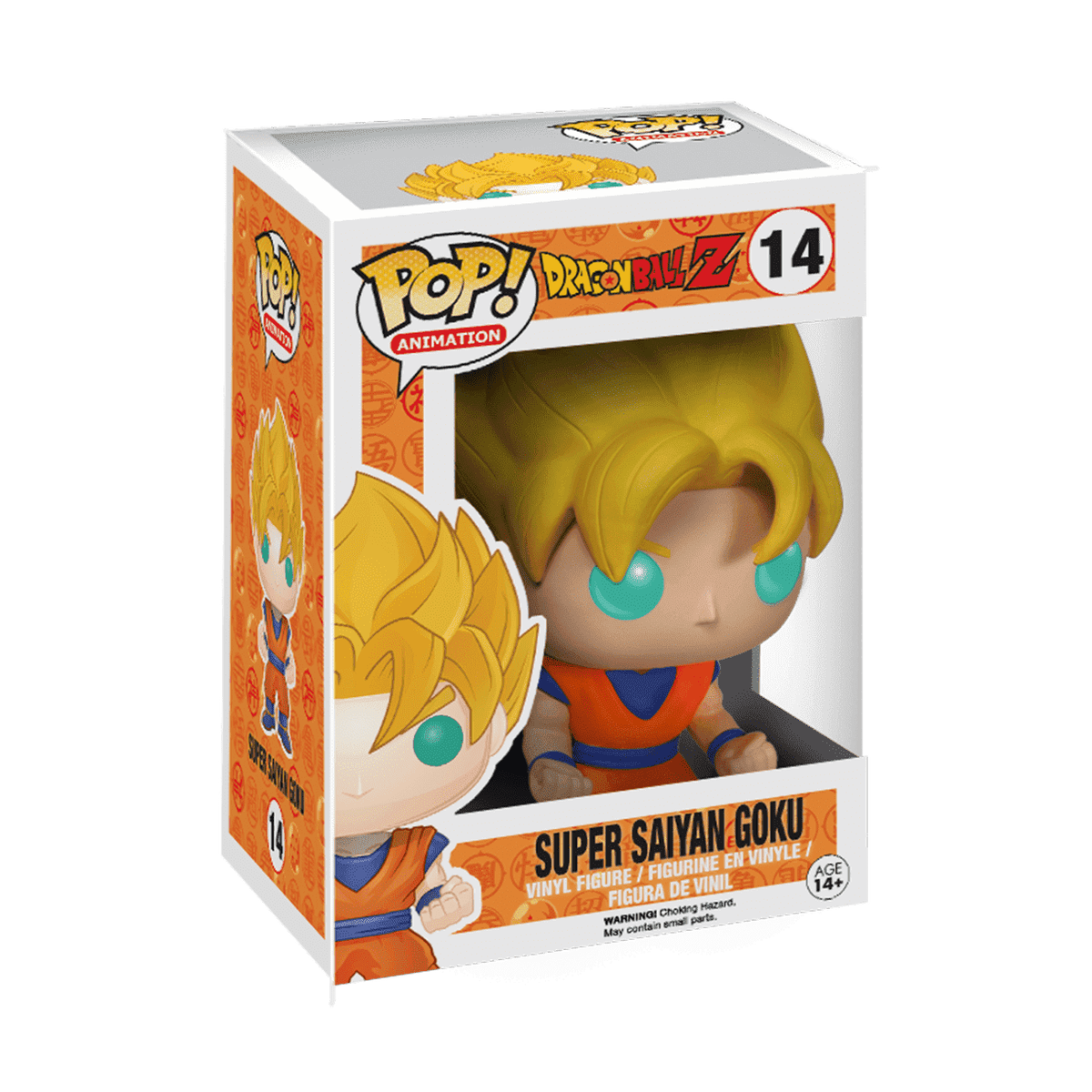 Funko Pop! Dragon Ball Z - Super Saiyan Goku #14 in window box