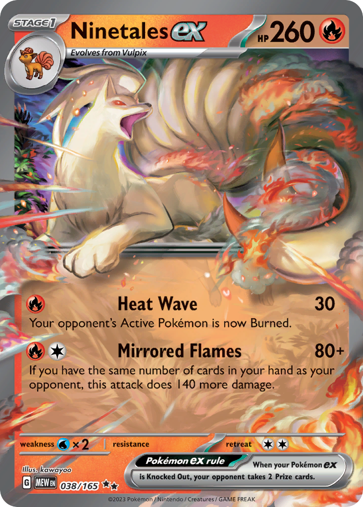 Ninetales ex #38 151 en
