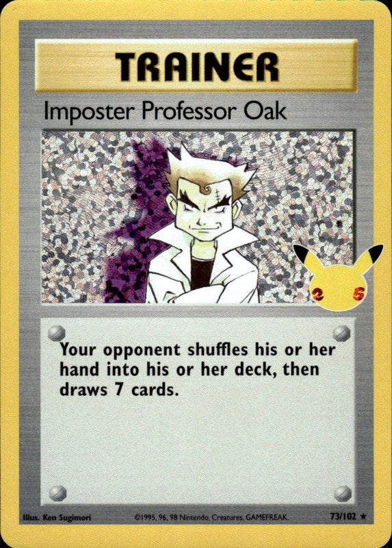Imposter Professor Oak #73 25th Anniversary Celebrations en