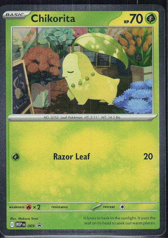 Chikorita #69 Mega Evolution Promos en