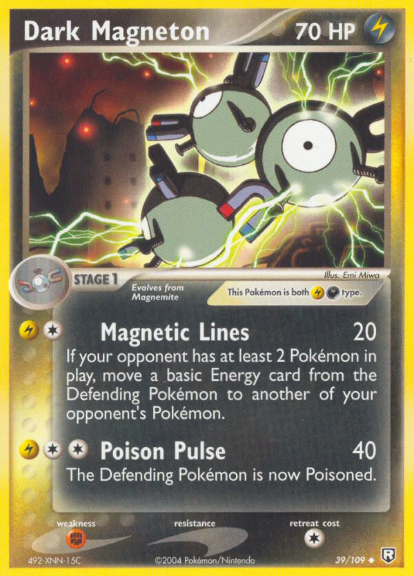 Dark Magneton #39 Team Rocket Returns en