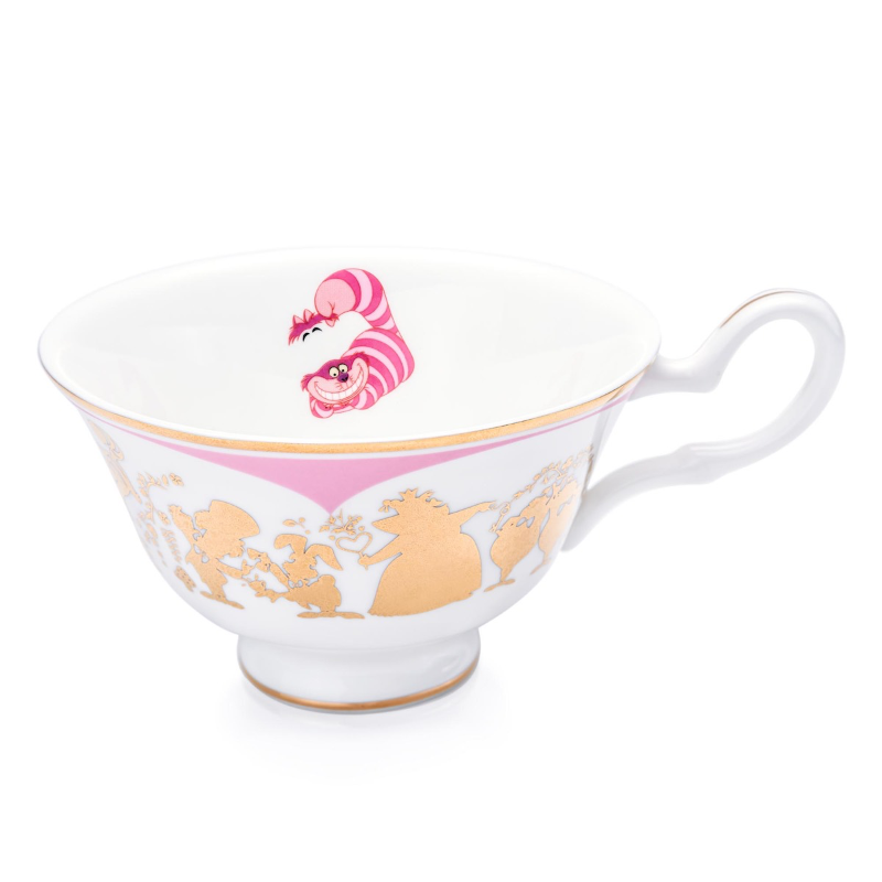 Alice In Wonderland - Cheshire Cat - Cup & Saucer - The English Ladies Co - Pop Culture Larrikin 