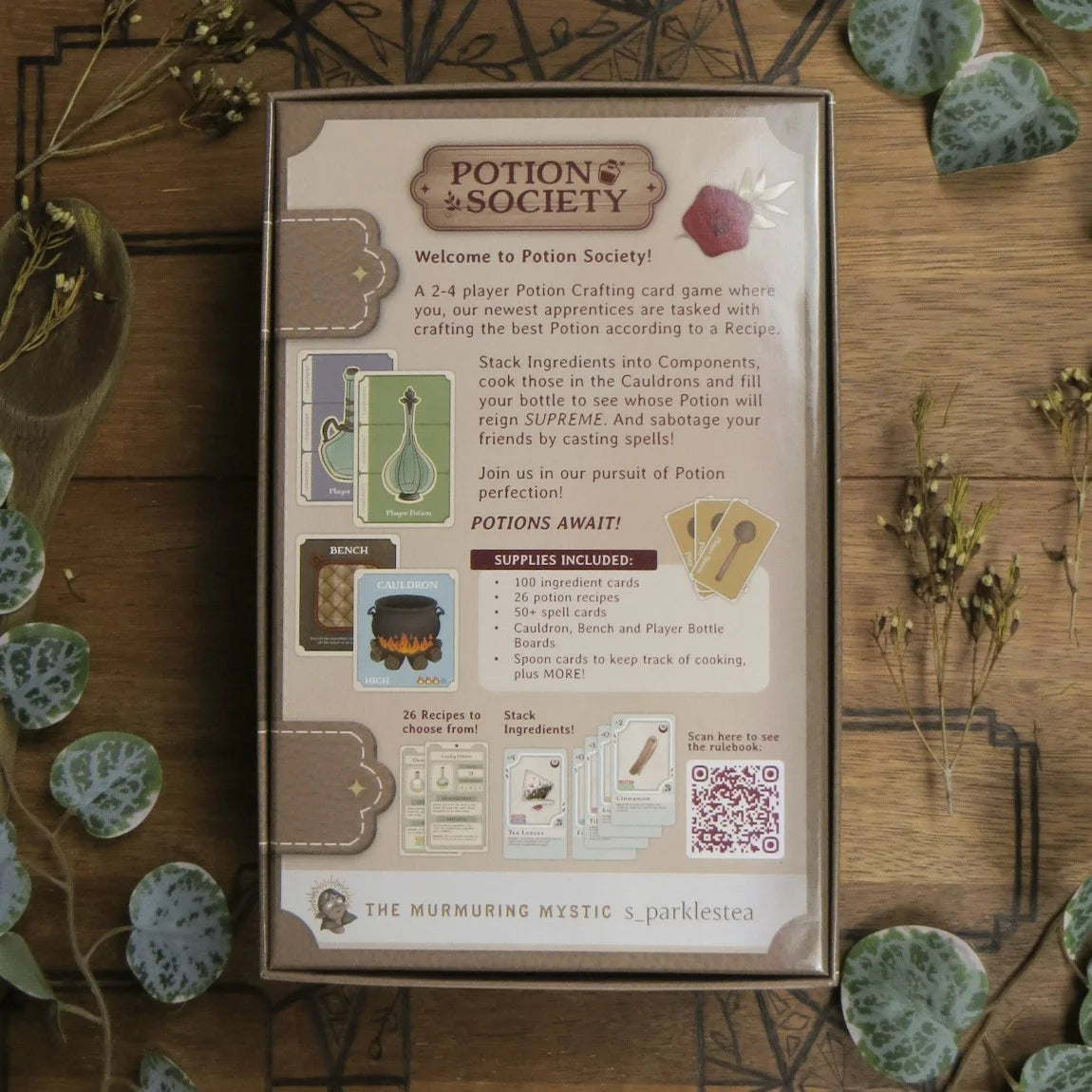 Potion Society - The Murmuring Mystic - Card Game