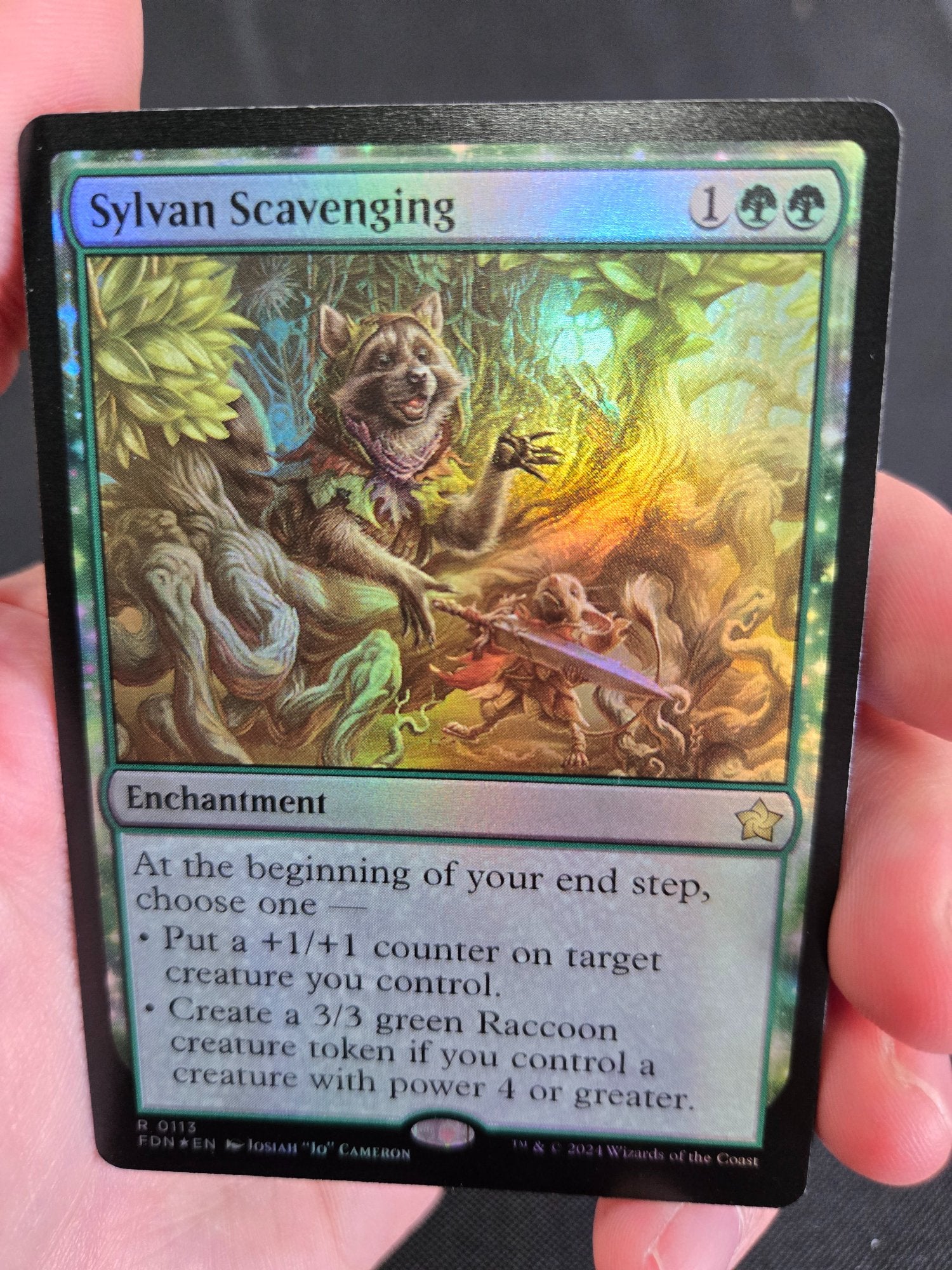 Image of Sylvan Scavenging Foundations Promos (PFDN) #113p