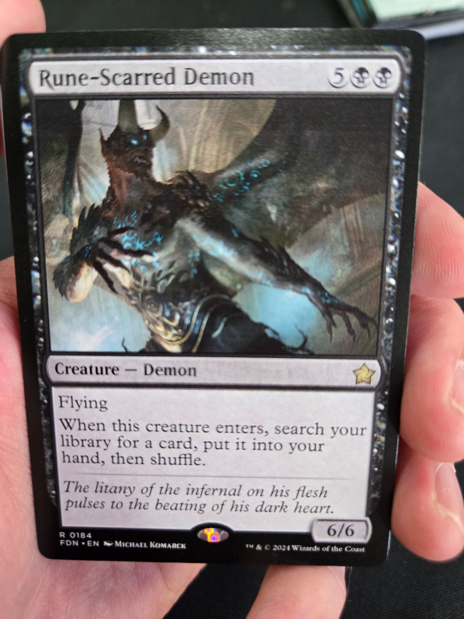 Image of Rune-Scarred Demon Foundations Promos (PFDN) #184p