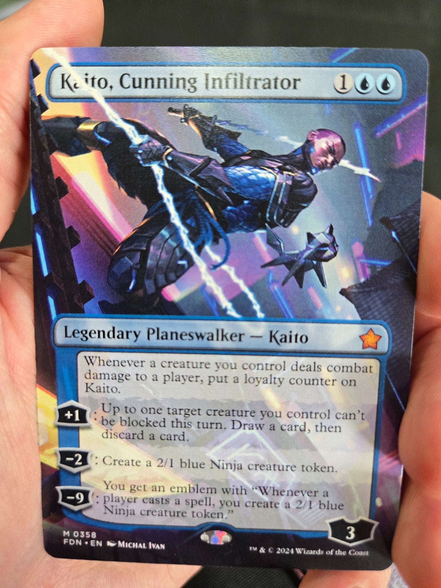 Image of Kaito, Cunning Infiltrator Foundations (FDN) #418