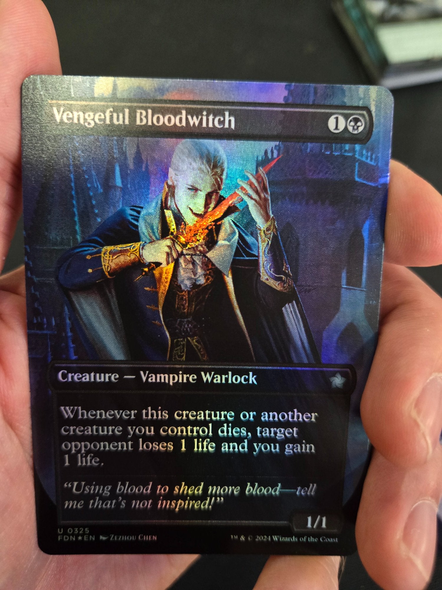 Image of Vengeful Bloodwitch Foundations (fdn) #76