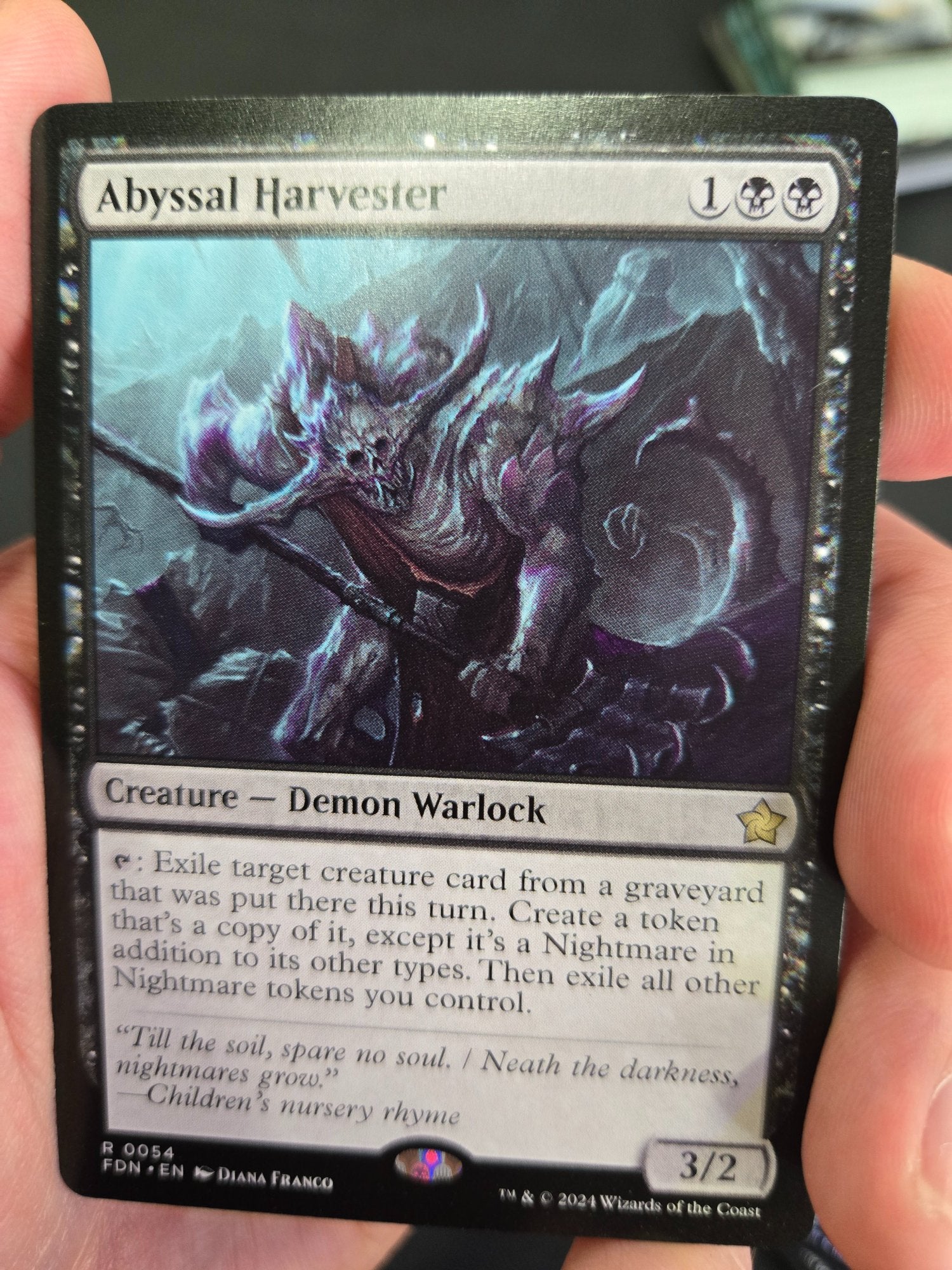 Image of Abyssal Harvester Foundations Promos (PFDN) #54s