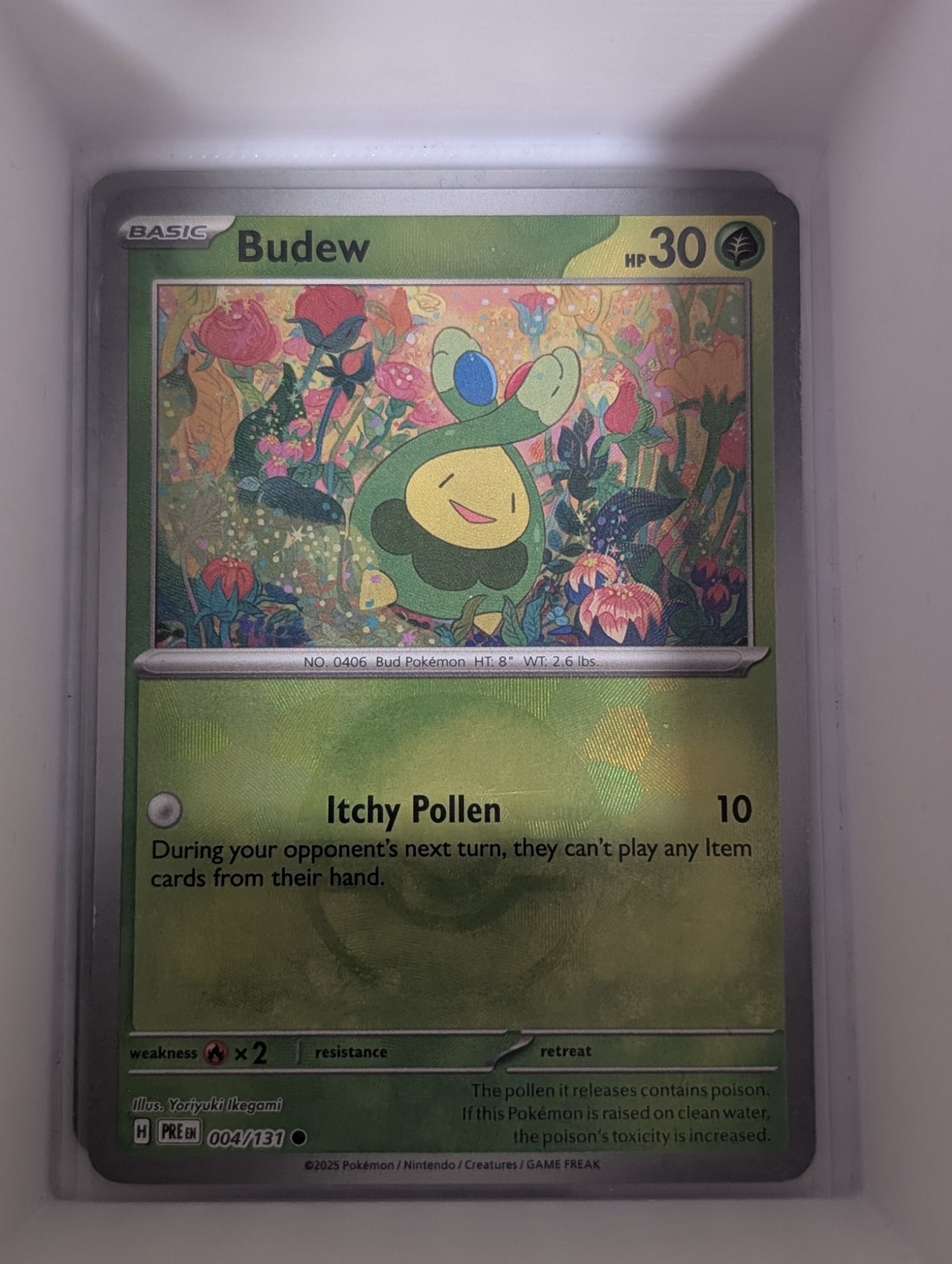 Image of Budew Prismatic Evolutions (PRE) #4