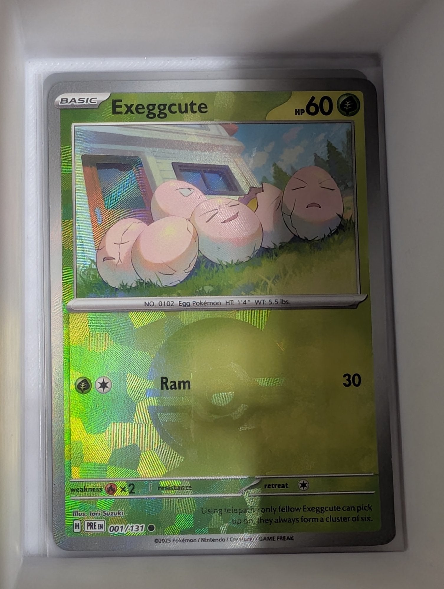 Image of Exeggcute Prismatic Evolutions (PRE) #1