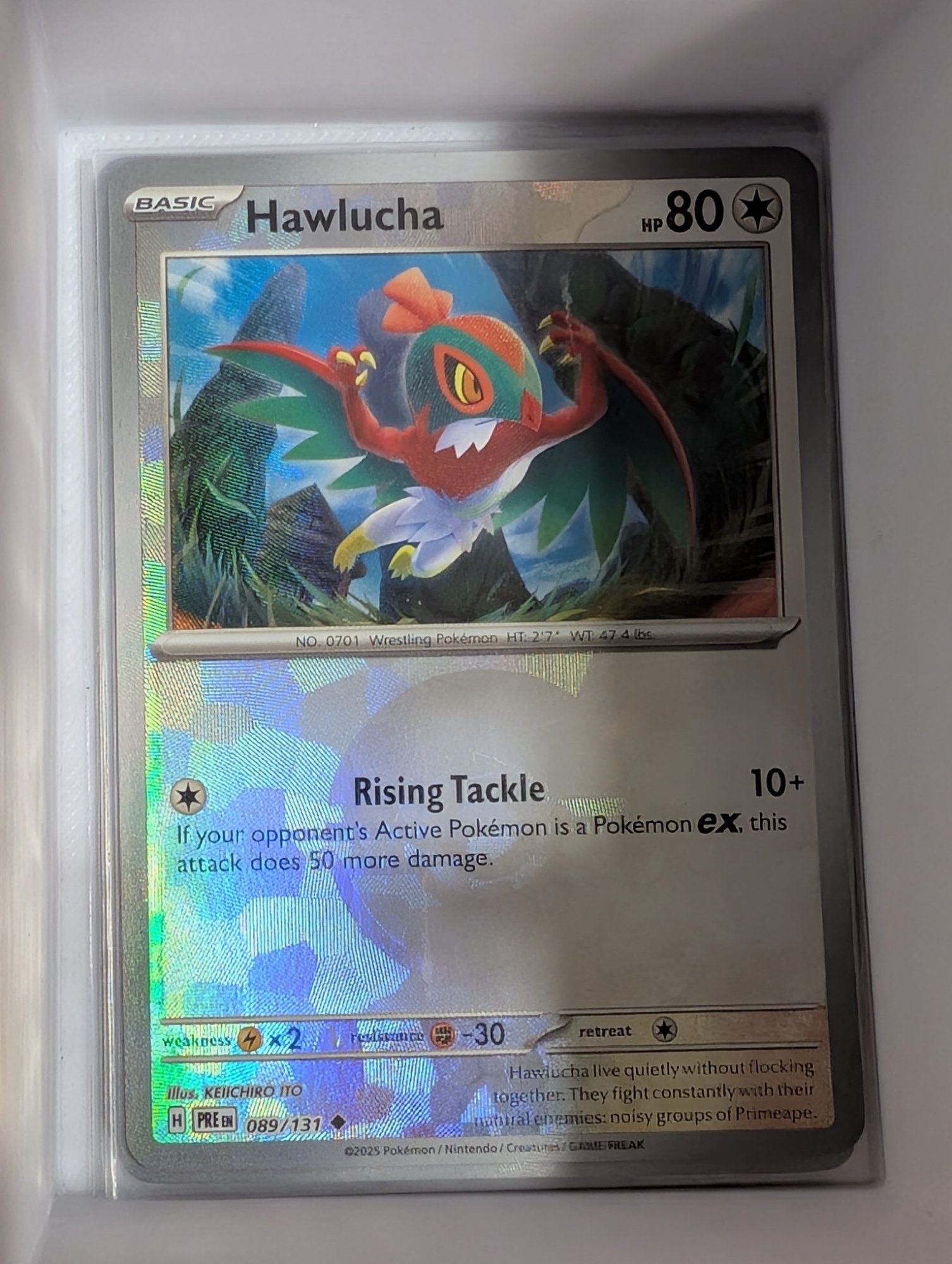 Image of Hawlucha Prismatic Evolutions (PRE) #89