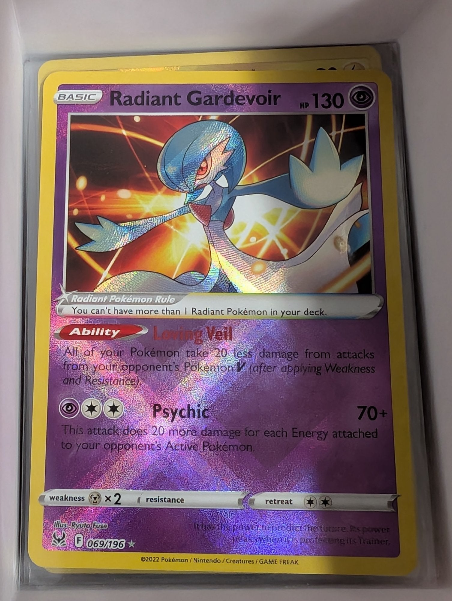 Image of Radiant Gardevoir Lost Origin (LOR) #069