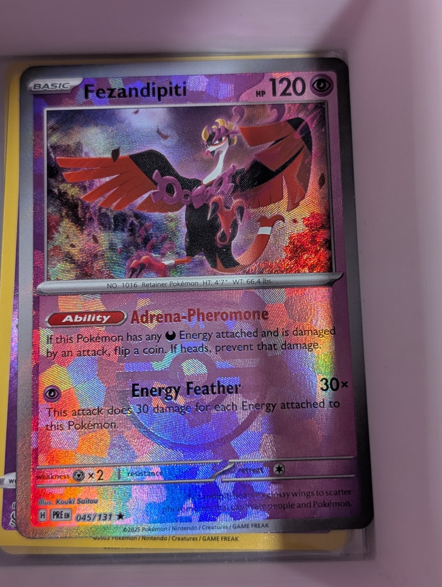 Image of Fezandipiti Prismatic Evolutions (PRE) #45