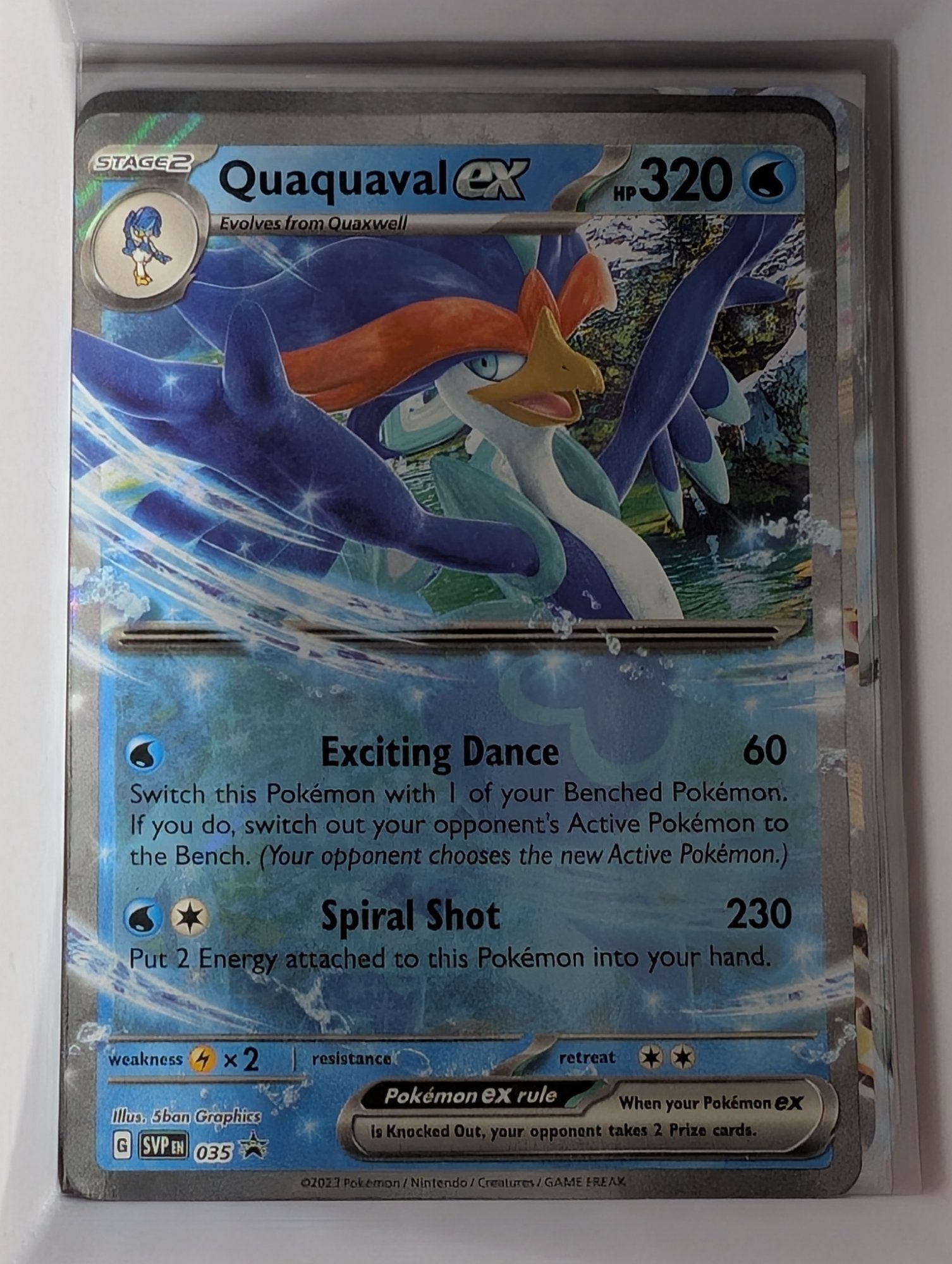 Image of Quaquaval ex Scarlet and Violet Promos (SVP) #35