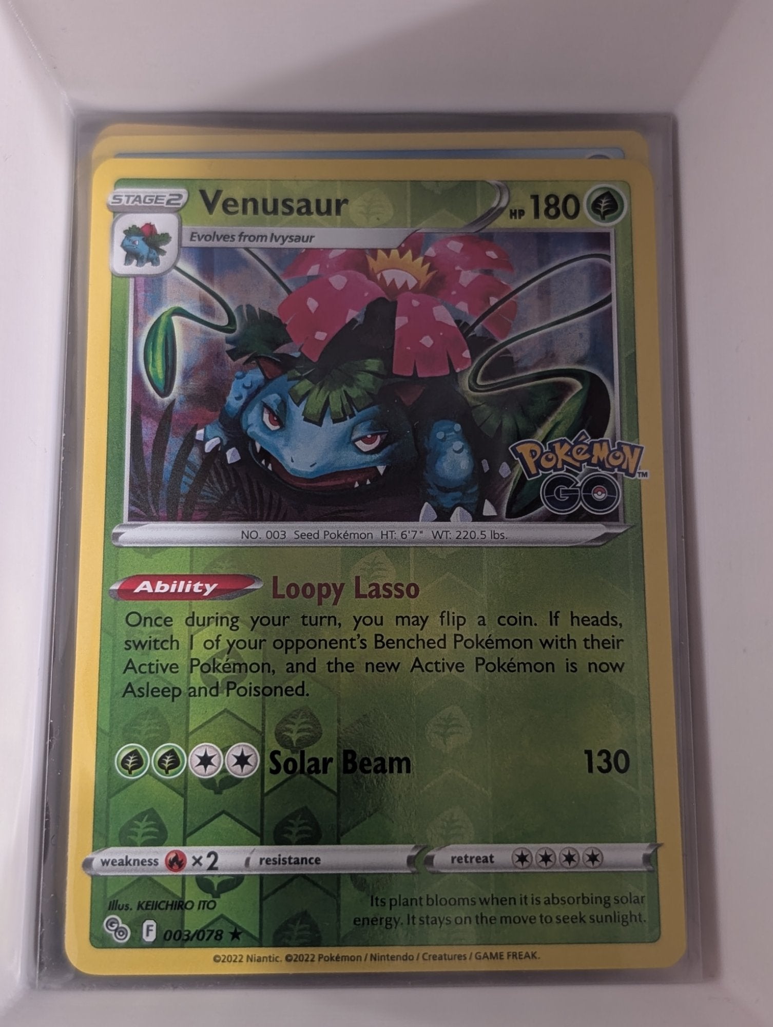 Image of Venusaur Pokemon GO (PGO) #003