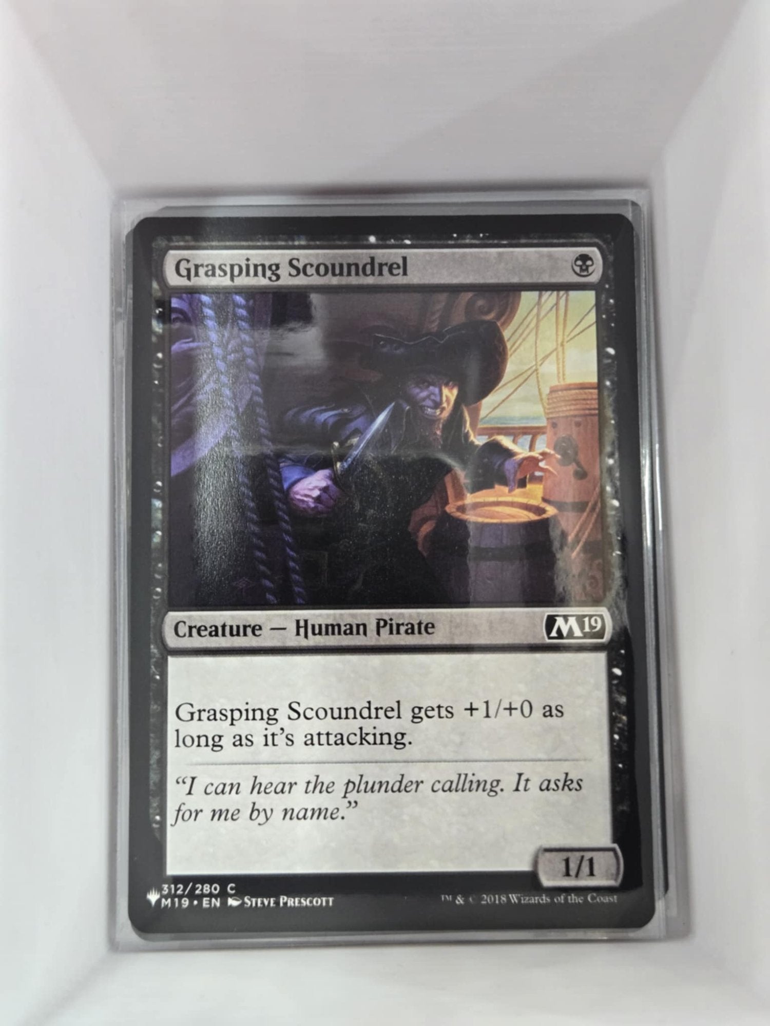 Image of Grasping Scoundrel The List (PLST) #M19-312
