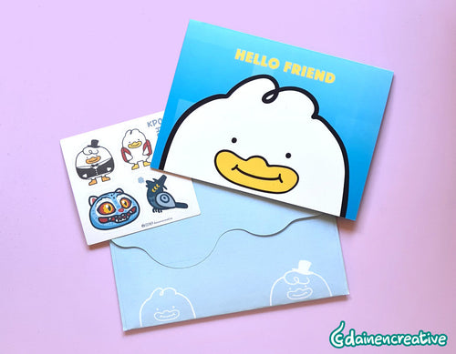 Image of KDH Greeting Card Set - Dainencreative - Pop Culture Larrikin
