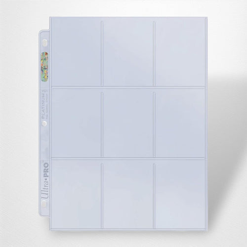 3R Binder 9-Pocket Page Trading Card Size - Ultra-PRO (per sheet) - Pop Culture Larrikin