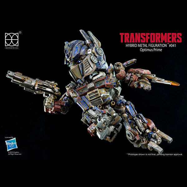 Transformers: Age of Extinction Herocross Hybrid Metal Figuration #041 Optimus Prime Evasion Mode Limited Edition – 086/999
