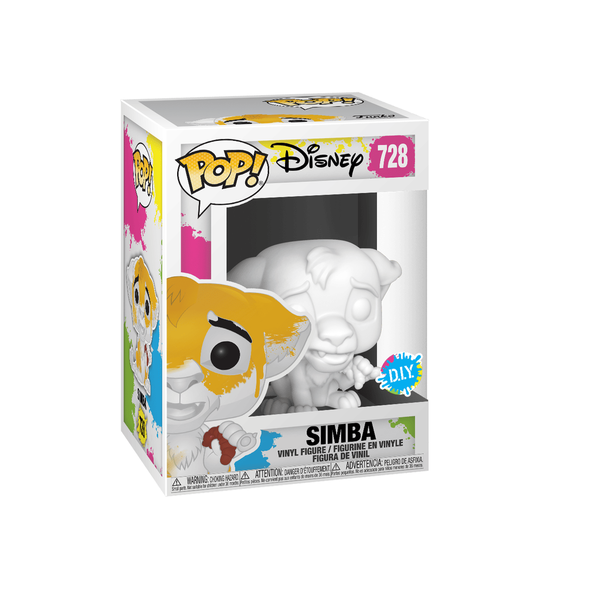 Funko Pop! The Lion King - Simba (DIY) #728 in window box