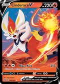 Cinderace V #43 Fusion Strike en