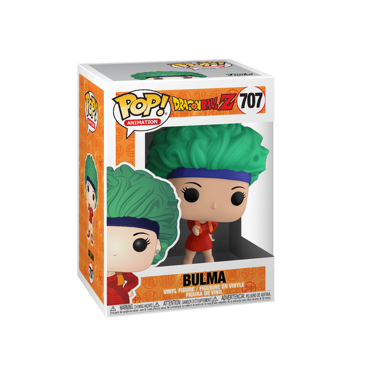 Funko Pop! Dragon Ball Z - Bulma #707 in window box