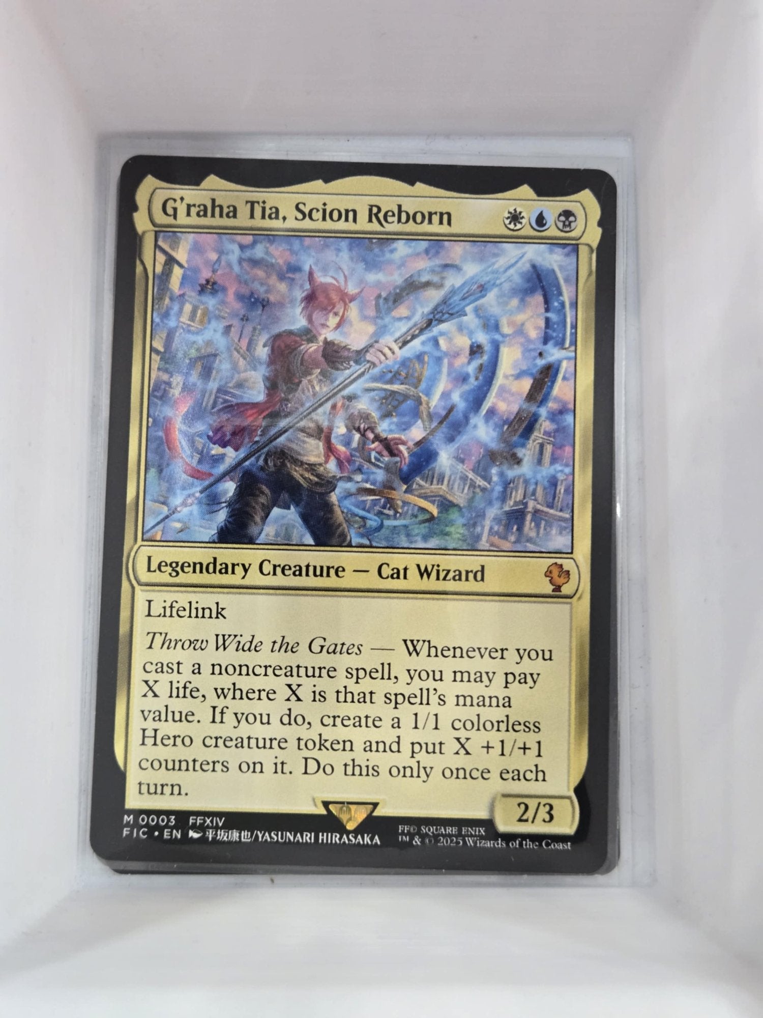 Image of G'raha Tia, Scion Reborn Final Fantasy Commander (FIC) #3