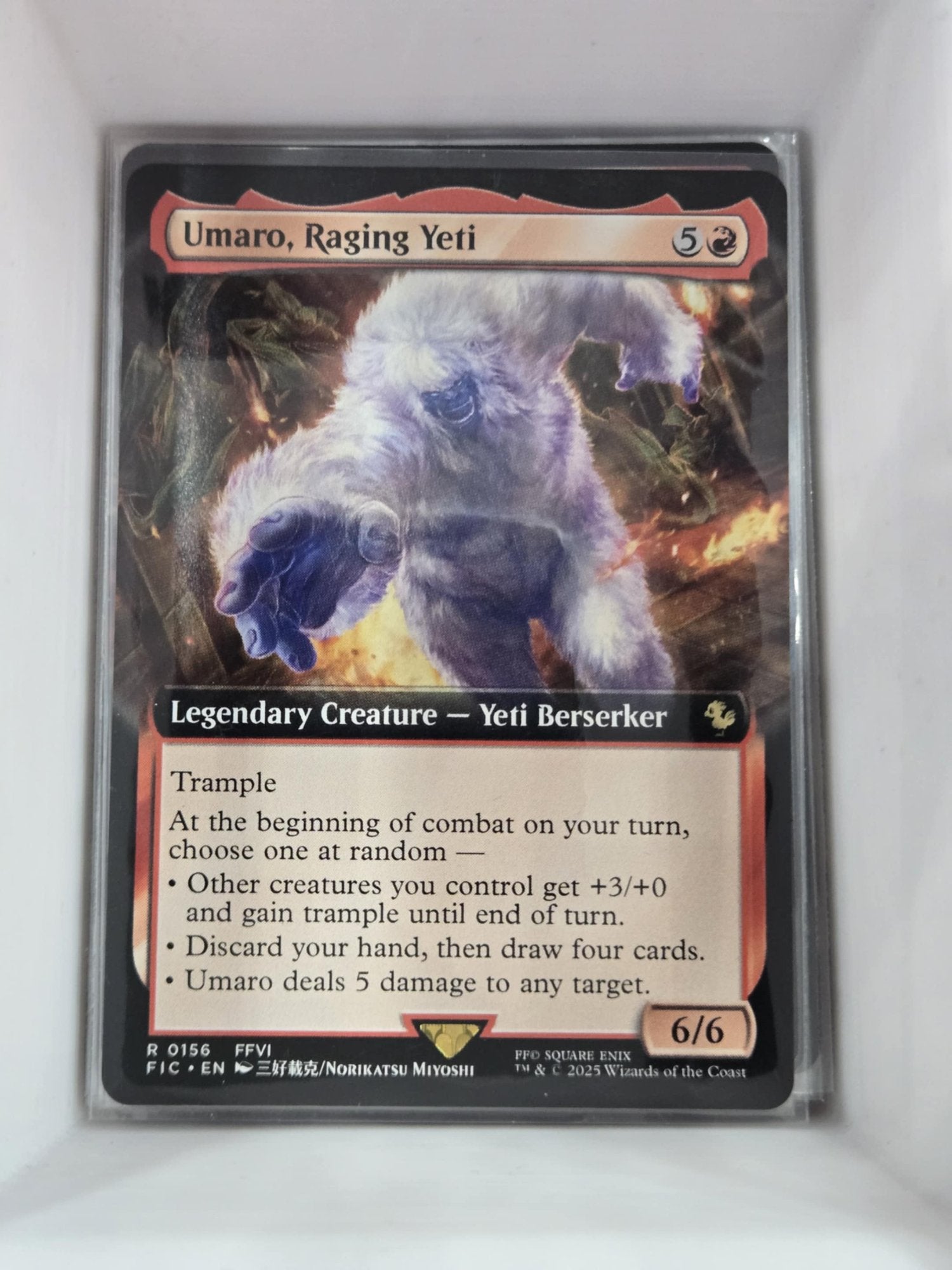 Image of Umaro, Raging Yeti Final Fantasy Commander (FIC) #156