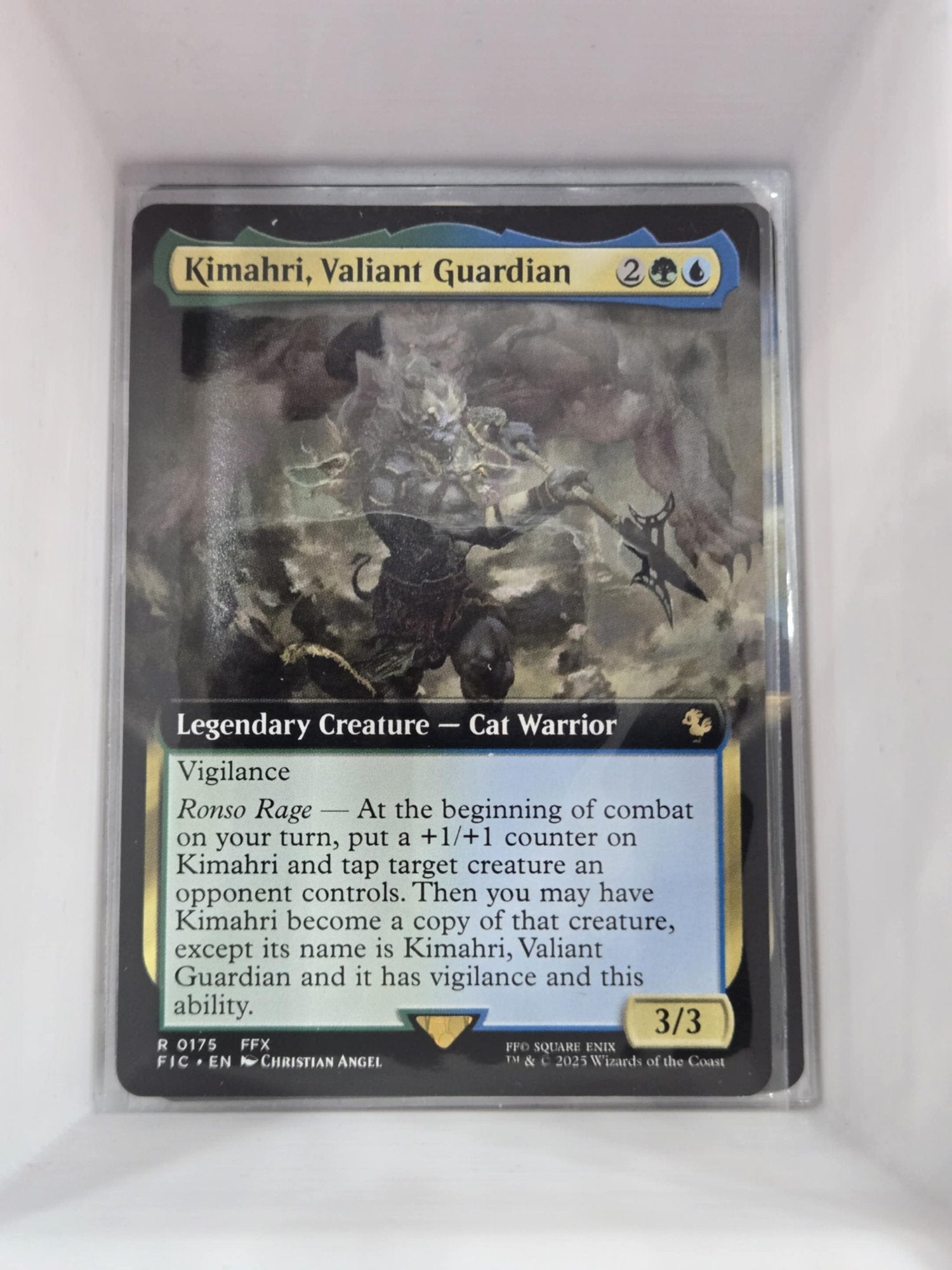 Image of Kimahri, Valiant Guardian Final Fantasy Commander (FIC) #175