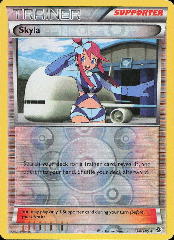 Skyla #134 reverse_holo Boundaries Crossed en